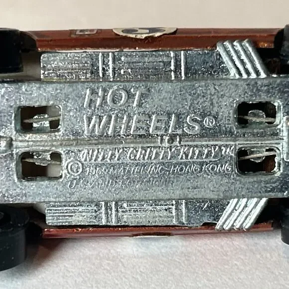 Hot Wheels Redline Orange 1969 Nitty Gritty Kitty Near MInt Condition